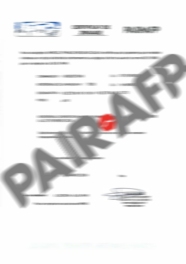 Certificat traitement de surface